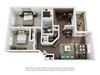 Two Bedroom One Bathroom